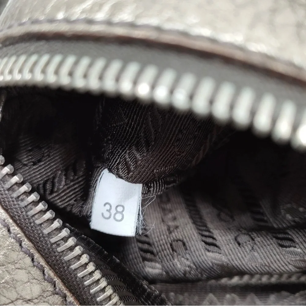 Prada Metallic Silver Women's Bag - Picture 9 of 9